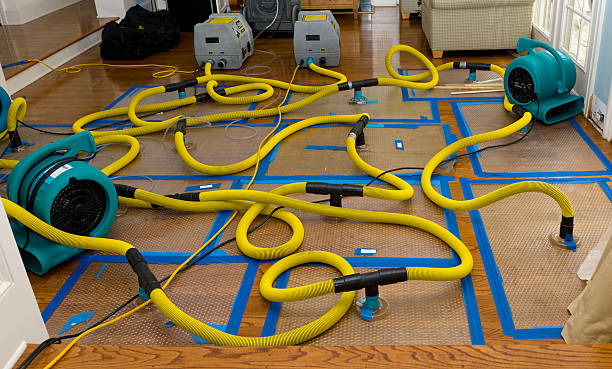 Professional Burst Pipe Water Damage technician working in Stanhope, NJ